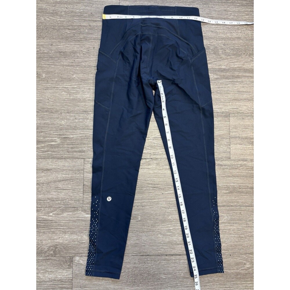 Lululemon Tight Stuff High-Rise Training Leggings in a navy Size 6 - Picture 8 of 10